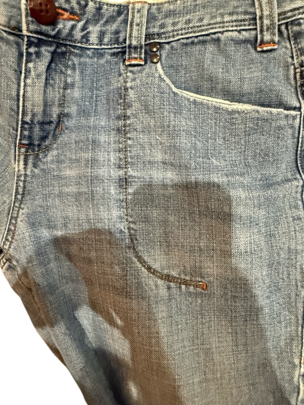 Vintage denim jeans bootcut low rise by Tommy Hilfiger - Picture 5 of 10